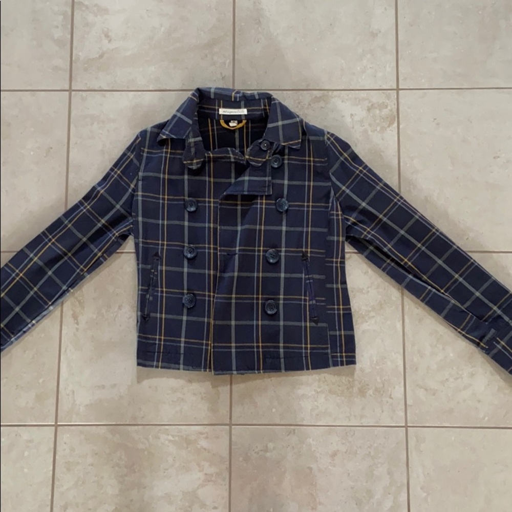 Plaid blazer
